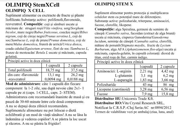 Olimpiq Jubileum SXC 200% 30 doze - 60 cps prospect
